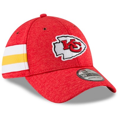 Men's Kansas City Chiefs New Era Red 2018 NFL Sideline Home Official 39THIRTY Flex Hat 3058197